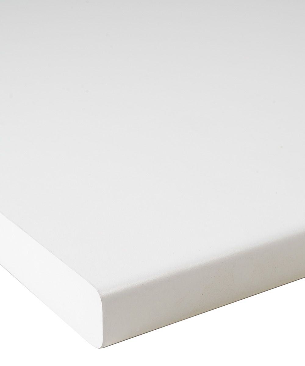 Matt White Laminate Kitchen Worktop 30mm